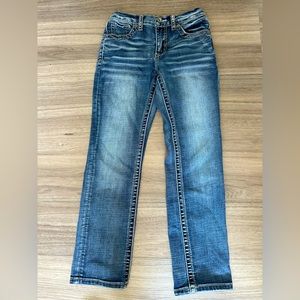 Boys BKE Conner Straight Stretch Jeans Size 8
